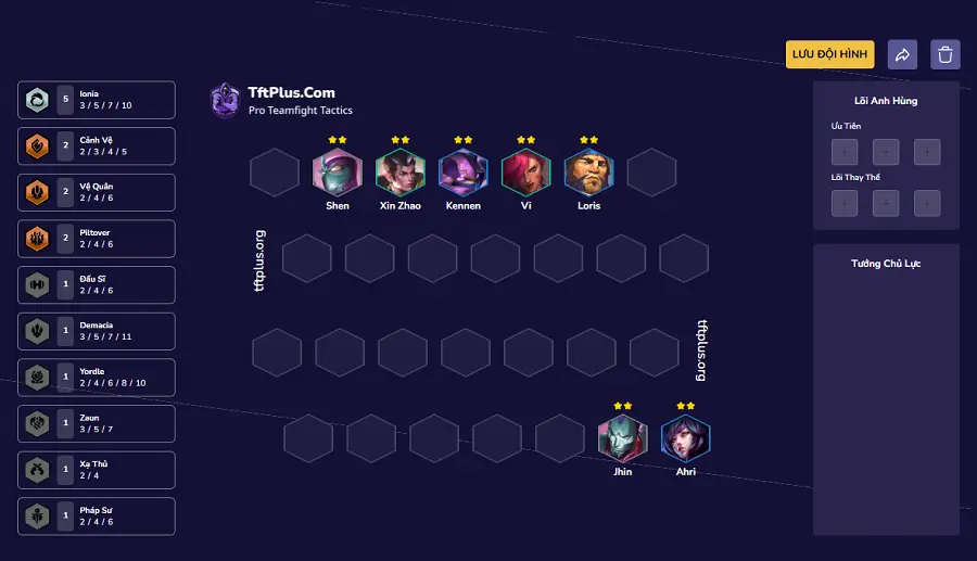 Mid game Ionia Def máu giai đoạn giữa